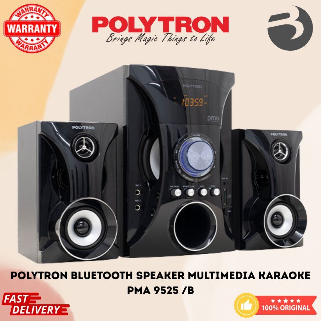 SPEAKER AKTIF POLYTRON PMA 9505 / PMA-9525
