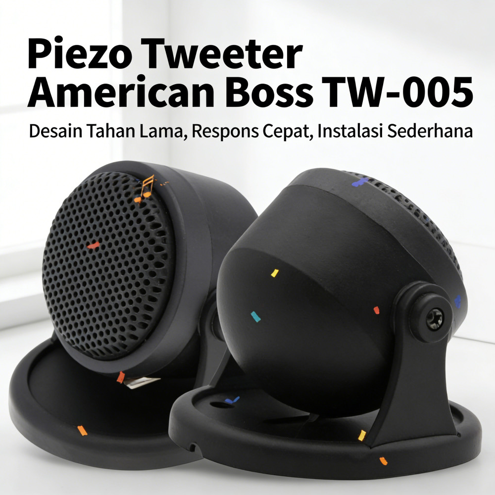 Boss American TW-005 Tweeter Piezo mobil Piezo