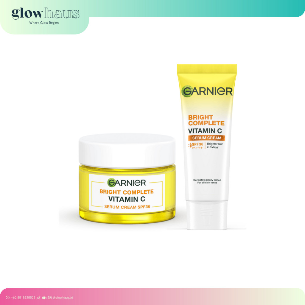 Glowhaus - Garnier Bright Complete Serum Day Cream SPF 36