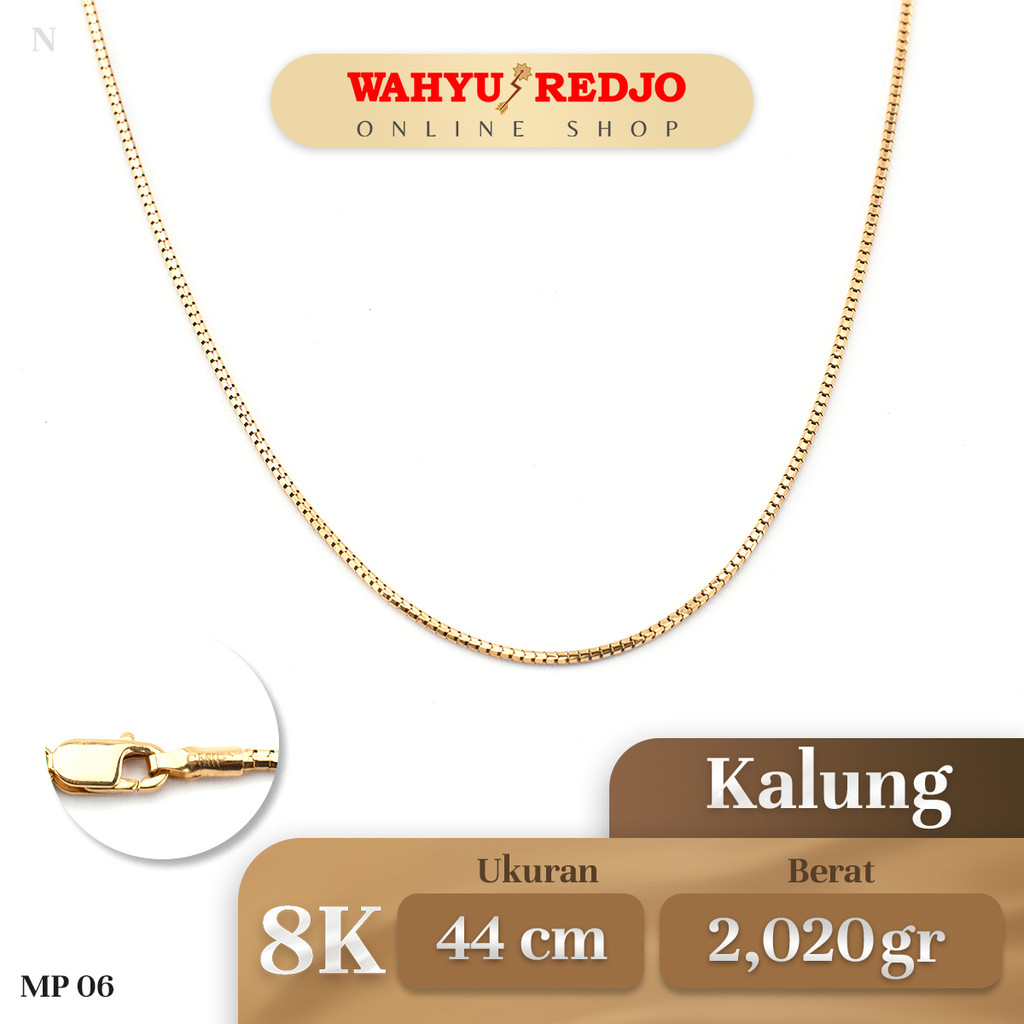 Kalung Emas Polos 8K Wahyu Redjo KL-8K-30529152