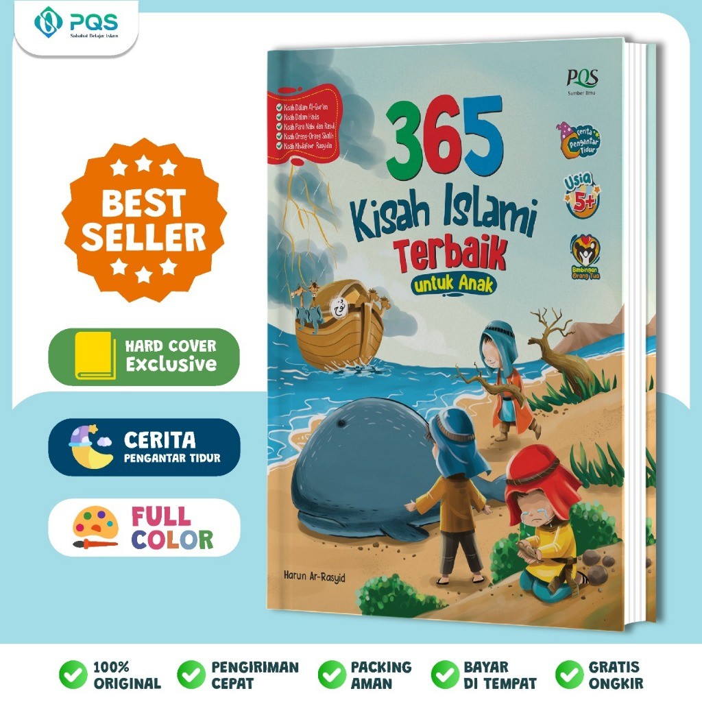 ABC BOOKS - 365 CERITA TERBAIK Pengantar Tidur buku cerita anak bergambar