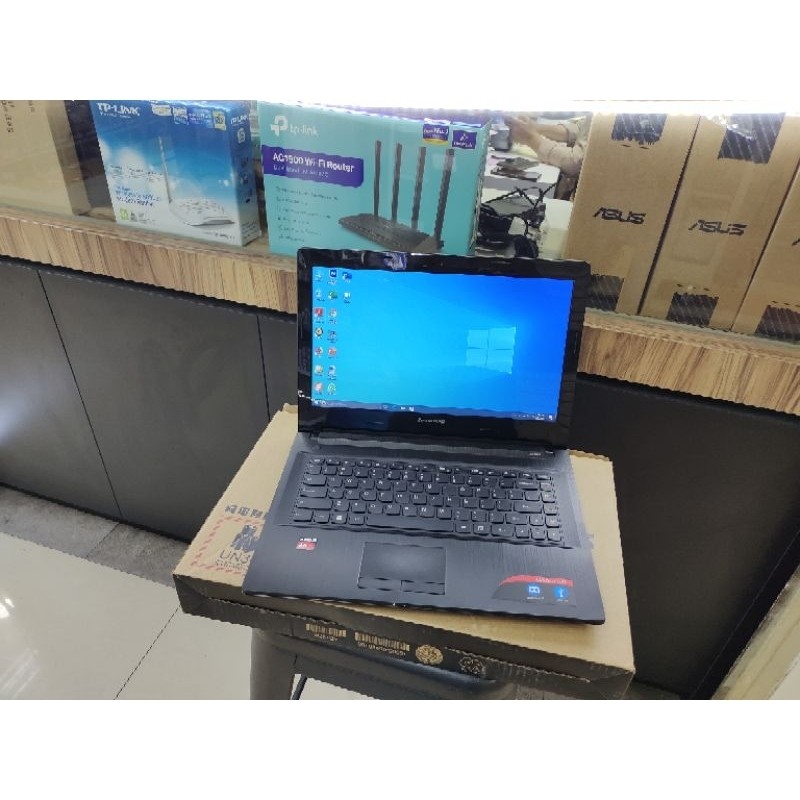 Laptop Lenovo G41 AMD A8 RAM 4GB SSD 128GB Windows 10 Terbaru Dunia Laptop2