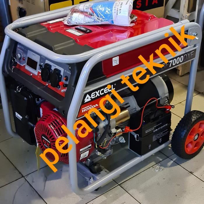 Genset honda 5000 - 5500 watt excell SF 7000 DXE