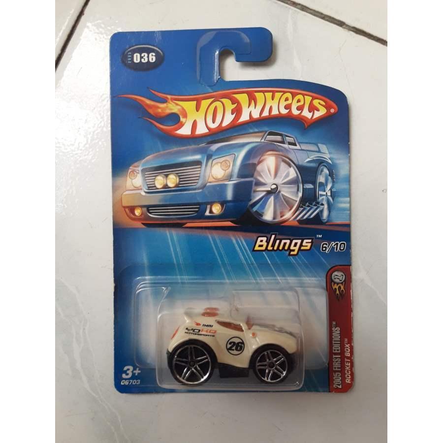 HOT WHEELS  ROCKET BOX  2005 FIRST EDITIONS  BLINGS