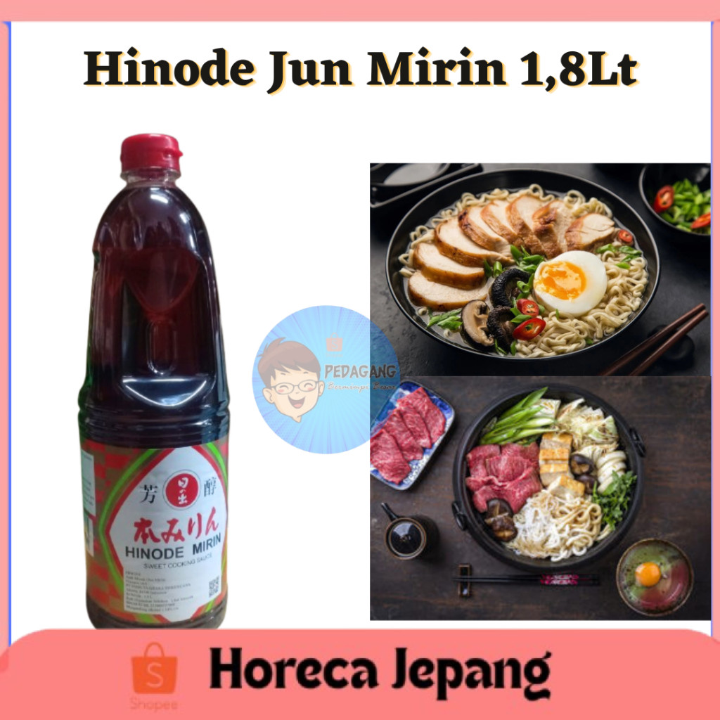 AFF Hinode Jun Mirin 1,8Lt/ Hinode Jun Mirin/ Arak masak 1.8 liter/Arak Masak Jepang/  arak masak/ H