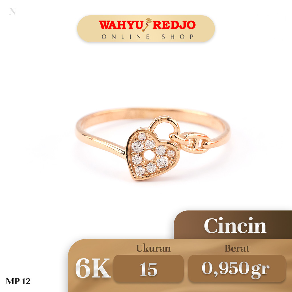 Cincin Emas 6K Wahyu Redjo CC-6K-30643429