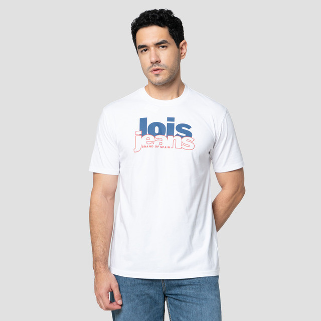 [ORI] Lois Print Brand Of Spain Kaos Pria 123102571 Kaos Pria