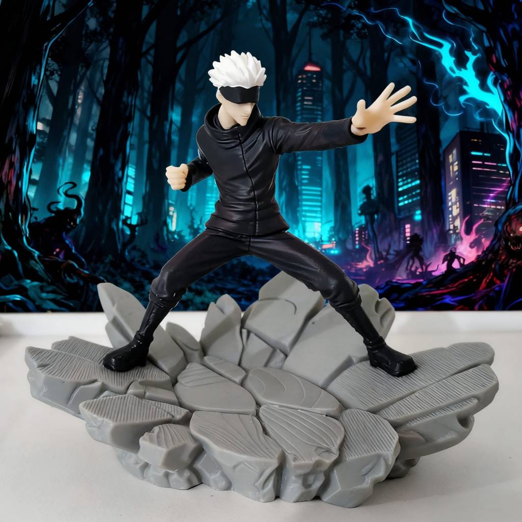 Figur Gojo Satoru Jujutsu Kaisen 10 cm – 3D Print PLA+