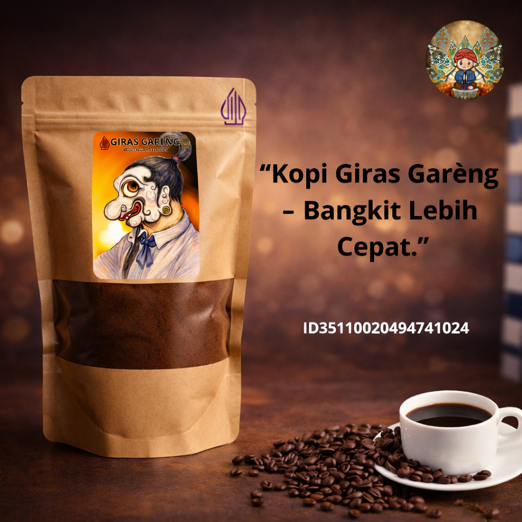murah bubuk kopi giras Gareng nikmat mantap lezat kopi bubuk giras gareng bubuk kopi gareng kopi bub
