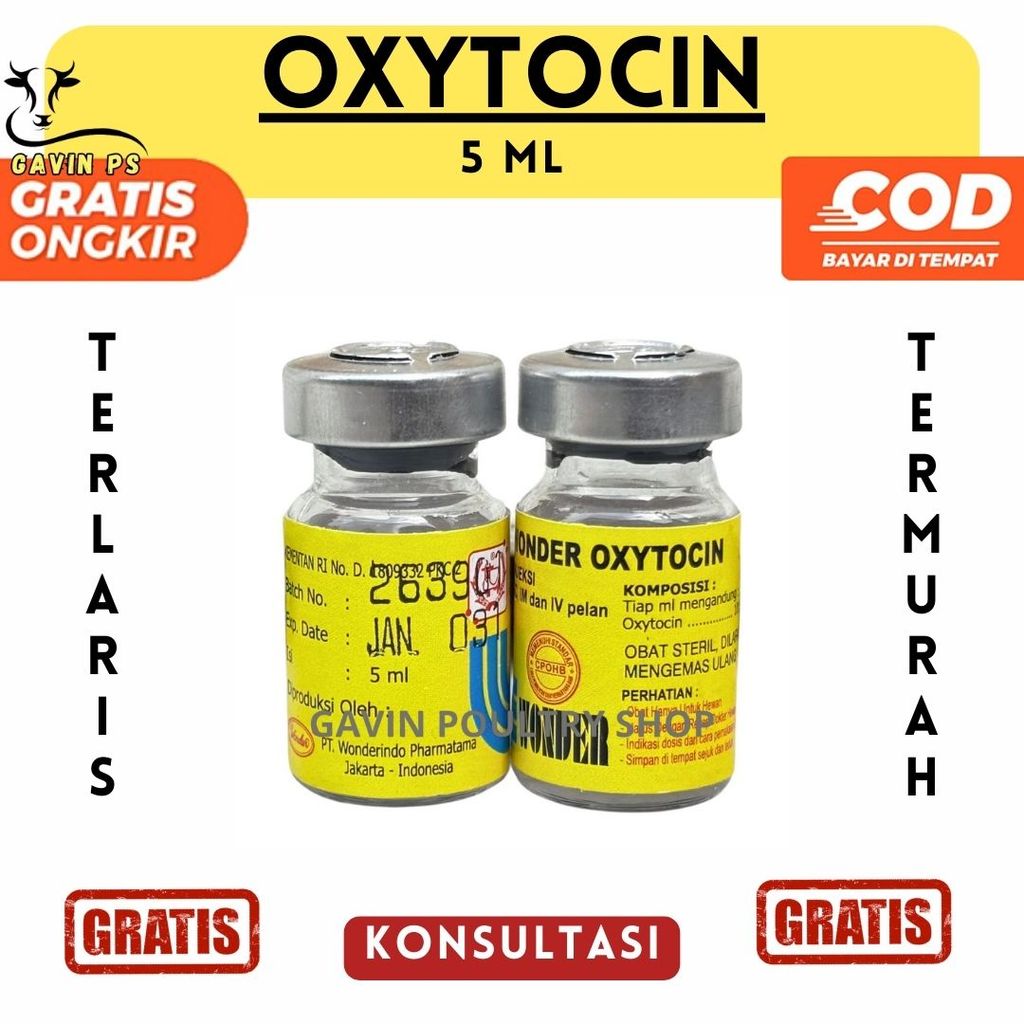 WONDER OXYTOCIN 5 ML – Untuk Kesehatan Hewan WONDER