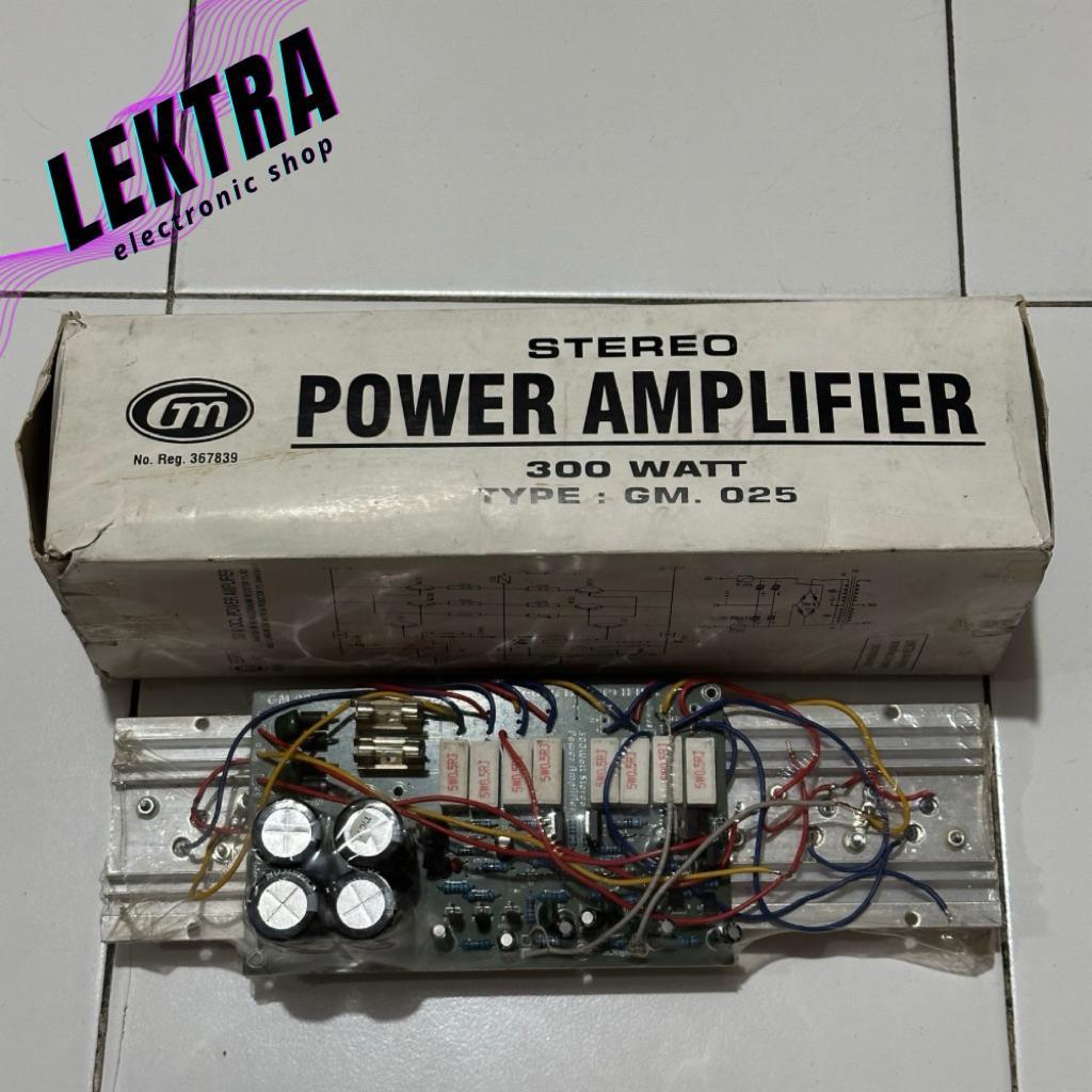 Kit GM 025 Stereo Power Amplifier 300 watt w 300watt GM025