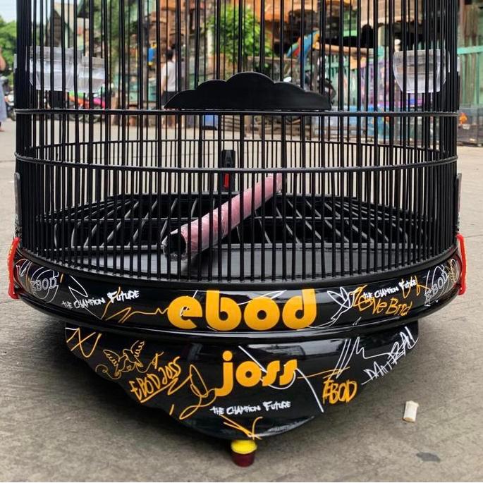 SANGKAR KANDANG MURAI EBOD JAYA PVC DECAL EBOD JOSS NEW NO 2