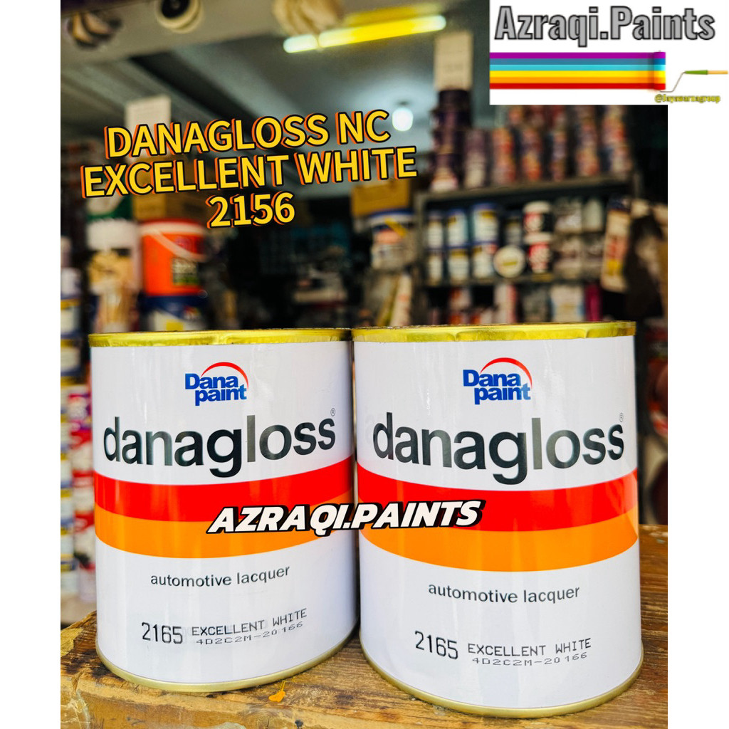 DANAGLOSS NC SOLID EXCELLENT WHITE 2165 ( 1 KG )  CAT BERKWALITAS 100 % ORIGINAL