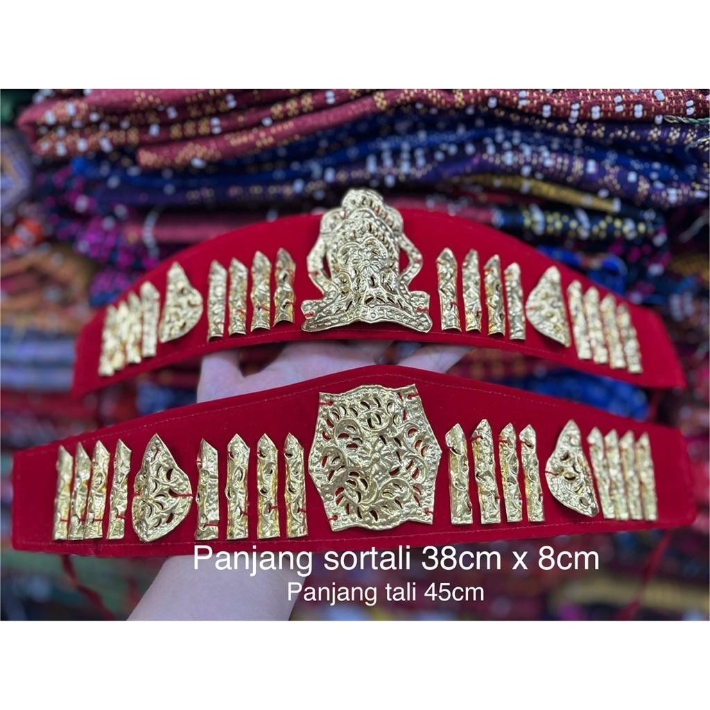 Sortali Pengantin Batak Premium Pagar Empat (Motif Mirip Dengan Sortali Emas Asli)