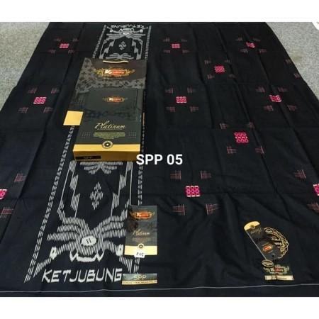 COD SARUNG KETJUBUNG PLATINUM GOLD SPP HITAM PUTIH - SPP 05