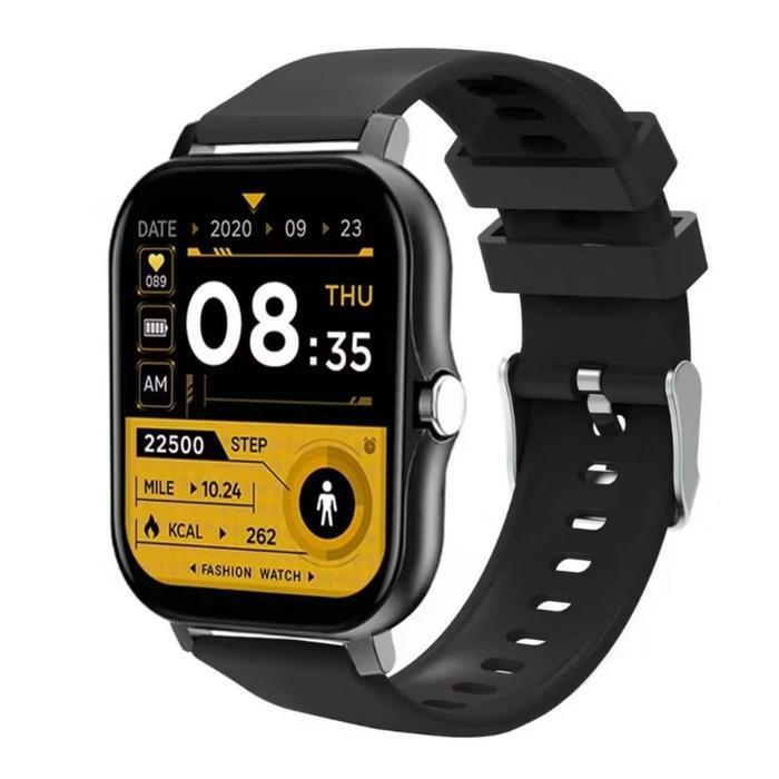 [LIVE] EVERCOIN Y13 SMARTWATCH Dynamic Island Hand Gesture DND AOD Kalender - Black