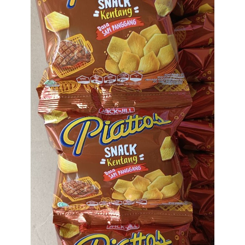 Snack Kentang Piattos 1 Renceng