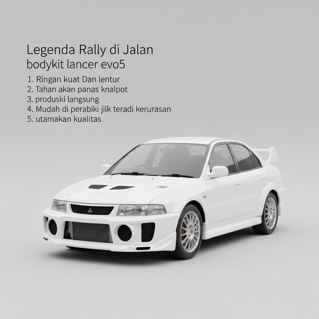 bodikit bodykit mitsubishi lancer evo5 body kit lancer evo 5 1998 1999