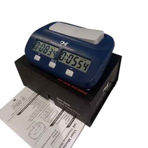 GENAOLSHOP Jam Catur Digital High Technology Jam Catur DHT 5000 STANDART PERCASI ORIGINAL 100%