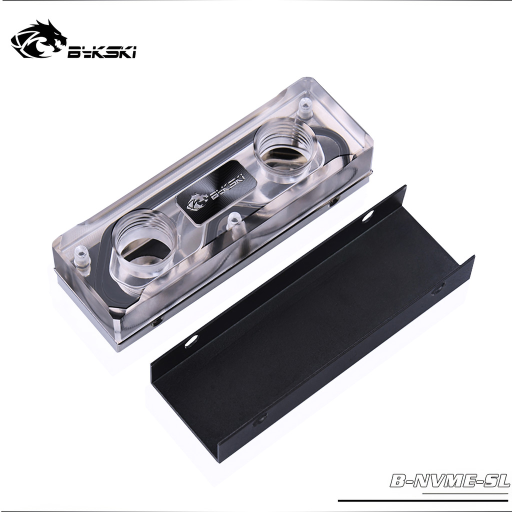 Bykski B-NVME-SL Water Cooling Block for M.2 SSD Raator