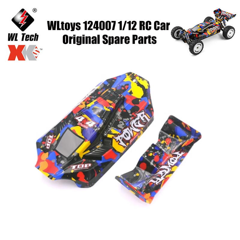 WLtoys 124007 1/12  RC Car Original Spare Parts 124007-2484 Car Original Shell and Tail Parts