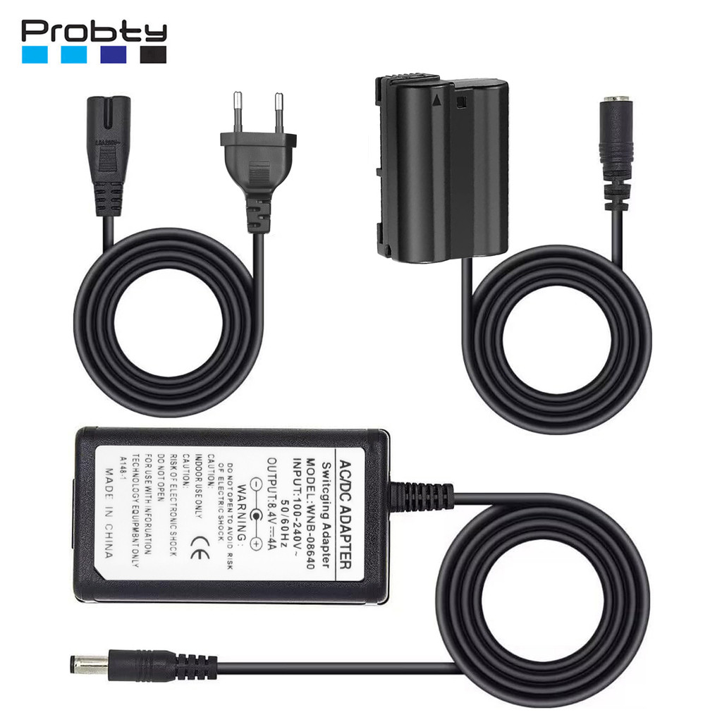 AC DC Power Adapter ENEL15 Dummy Battery Kit for Nikon Z6 Z7 D7500 D7200 D7000 D7100 D750 D780 D800 