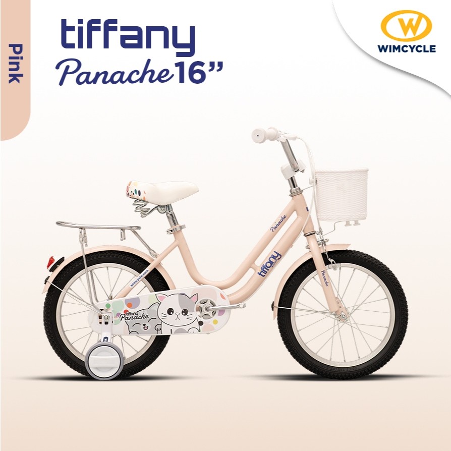 SEPEDA MINI ANAK PEREMPUAN 16 INCH WIMCYCLE TIFFANY PANACHE