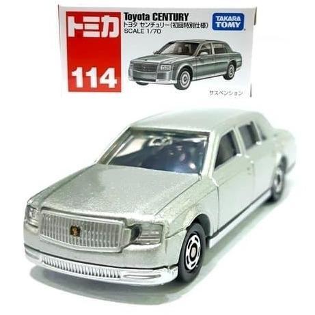 TOMICA #114 REGULAR TOYOTA CENTURY SILVER