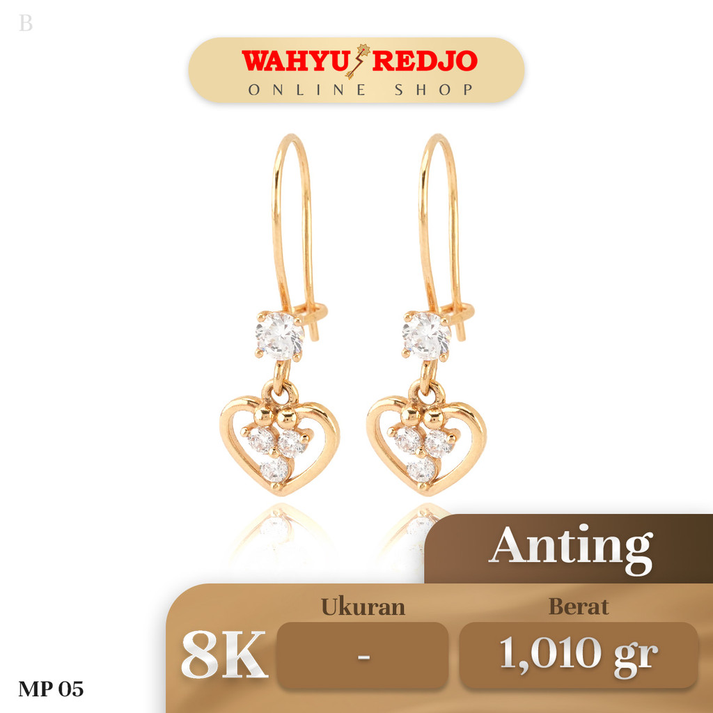 Anting-Anting Emas 8K Wahyu Redjo AN-8K-30671244