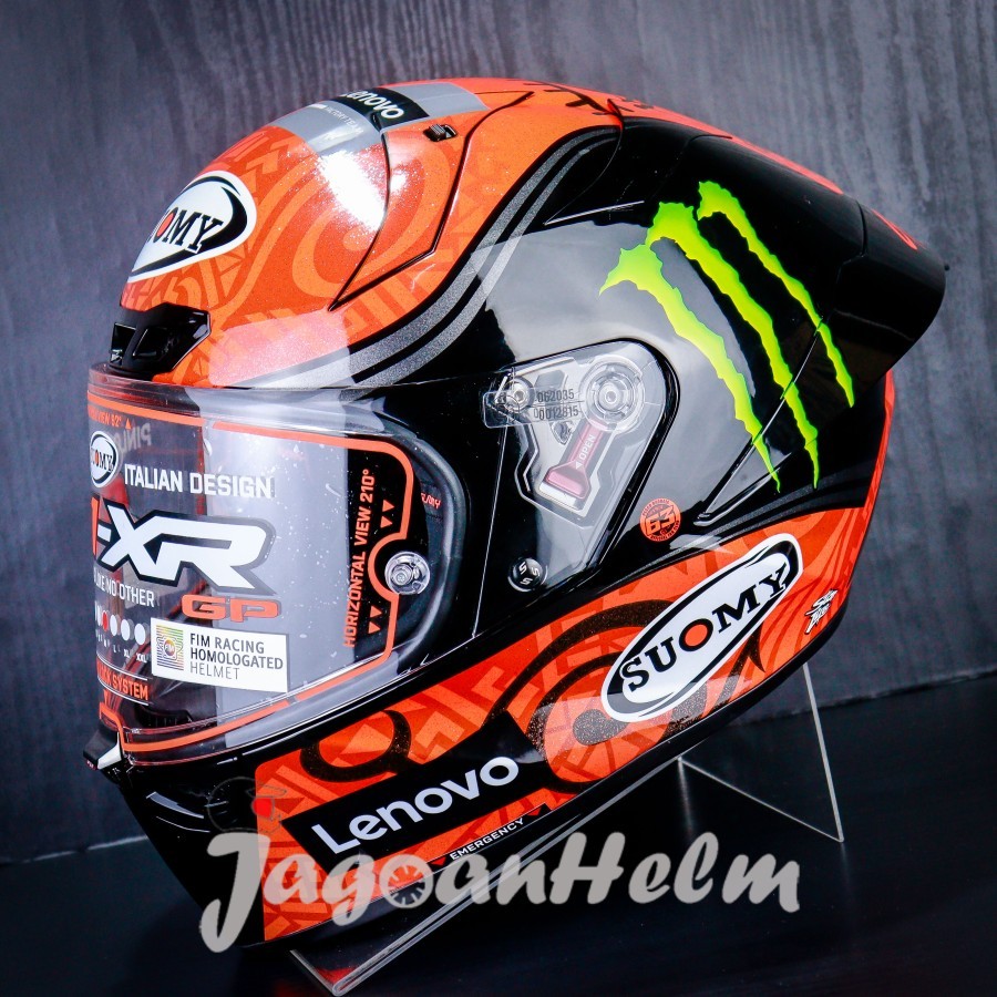 SUOMY HELM S1-XR GP BAGNAIA MONSTER REF | BLACK | S1 XR - S1XR