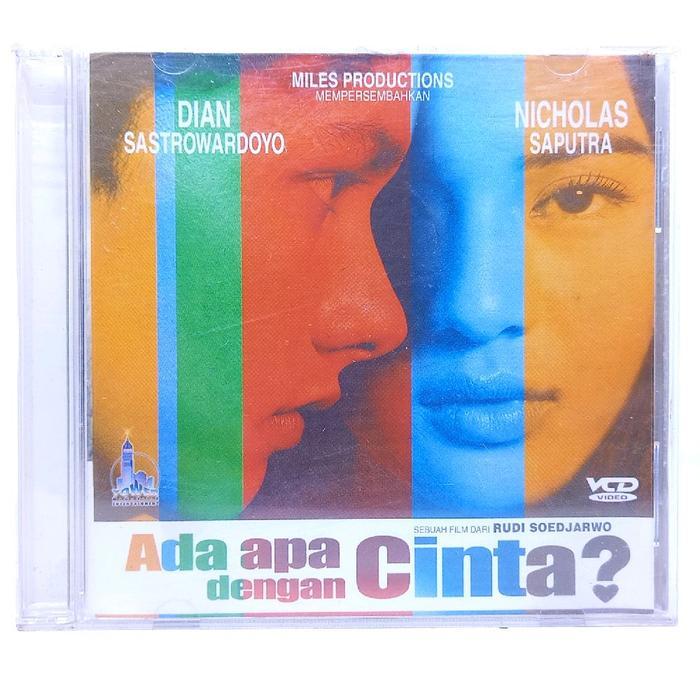 VCD Ada apa dengan cinta - original - 2 disc