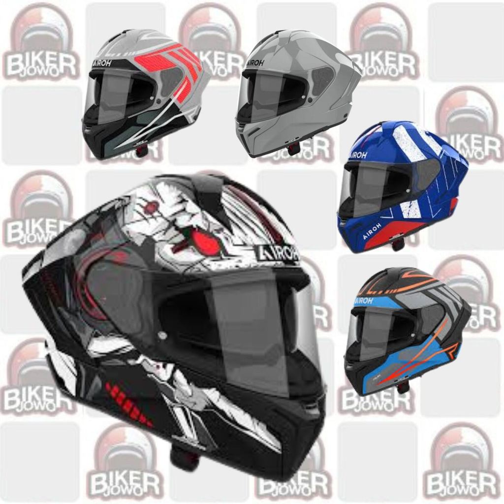 Airoh Matryx Helmet - Helm Sport Fullface - Helm Fullface Sport Touring