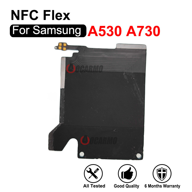 1Pcs Untuk Samsung Galaxy A530 A730 A8 A8PLUS 2018 Modul Antena NFC Kabel Fleksibel Suku Cadang Peng