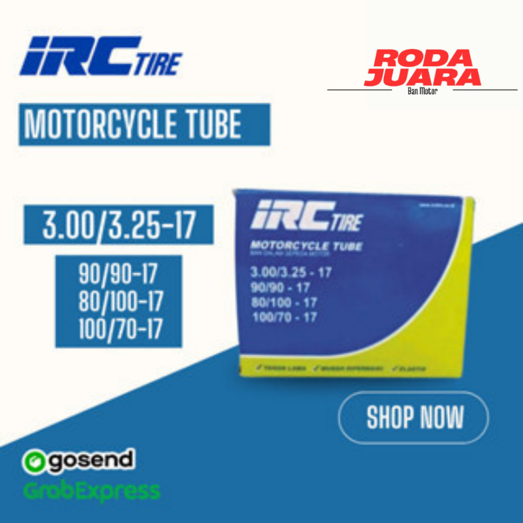 Ban Dalam IRC 300/325-17 Revo Supra Blade Vega Jupiter Karisma Astrea Belakang