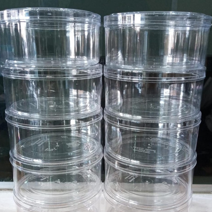 Toples Kue Nastar 1 Dus isi 12 pcs / Toples Mika Bening DELICE 500 gram / Toples Kue Kering Lebaran