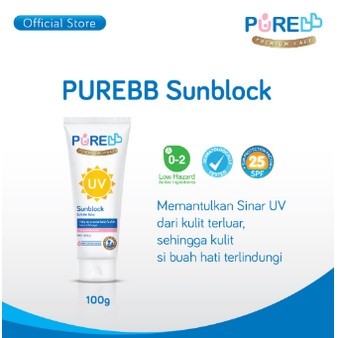 Pure BB Sunblock SPF25 100gr Pure BB Sunblock SPF25 100g Sun protection