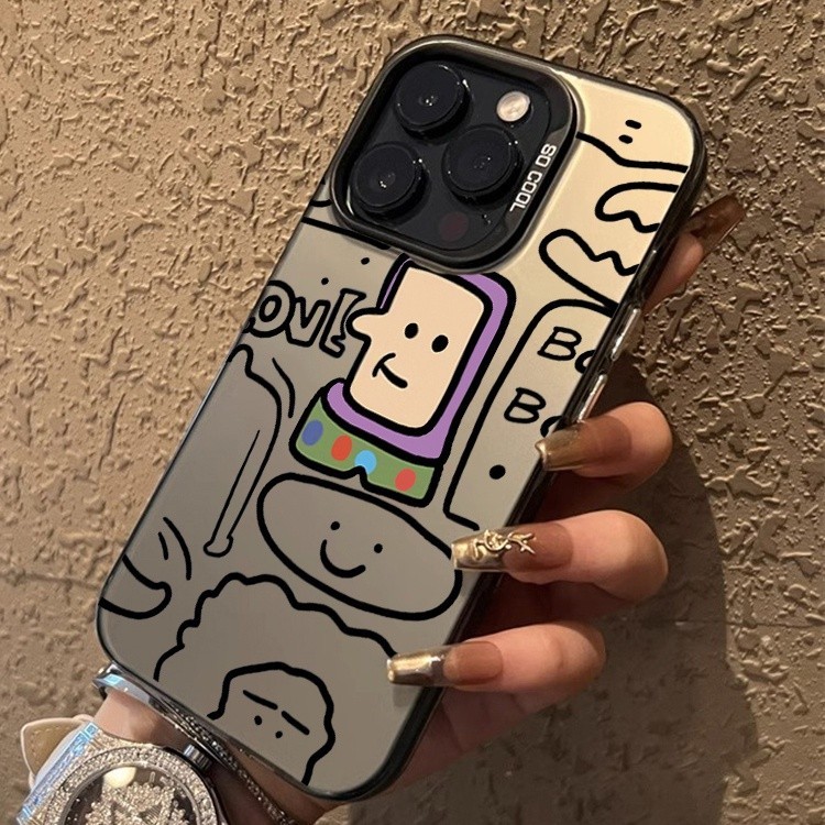 CASETIFY DISCOUNT Silver Matte Buzz Lightyear For iPhone 11 12 13 14 15 16 17 Pro Max Phone Case Sho