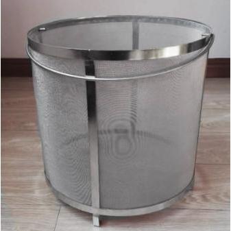 Aim brew filter basket bag stainless steel mesh mash, Stainless mesh