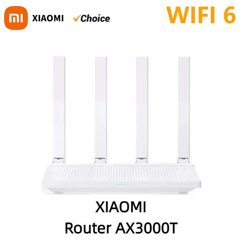New Xiaomi Router AX3000T IPTV Mesh Networking Gigabit Ethernet Ports Gaming Accelerator Repeater Mo