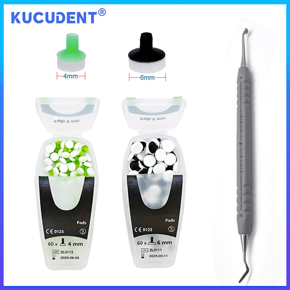 Kit Pengisi Resin Gigi KUCUDENT, Alat Spatula Pencetak, Gagang Pemodelan Komposit, Bahan Pengisi yan