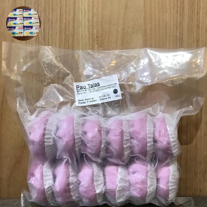 Dimsum bakpao isi talas / pao dimsum isi talas / dimsum frozen