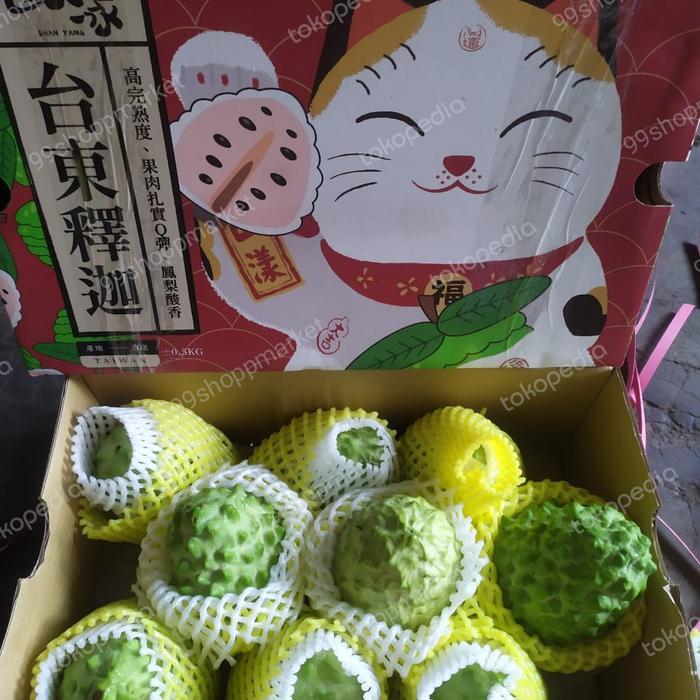 Srikaya Taiwan import jumbo -+ 6 kg / spesial box