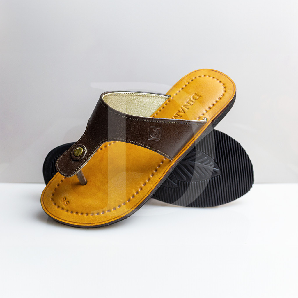 Sandal Kulit Anak Jepit Nekermen