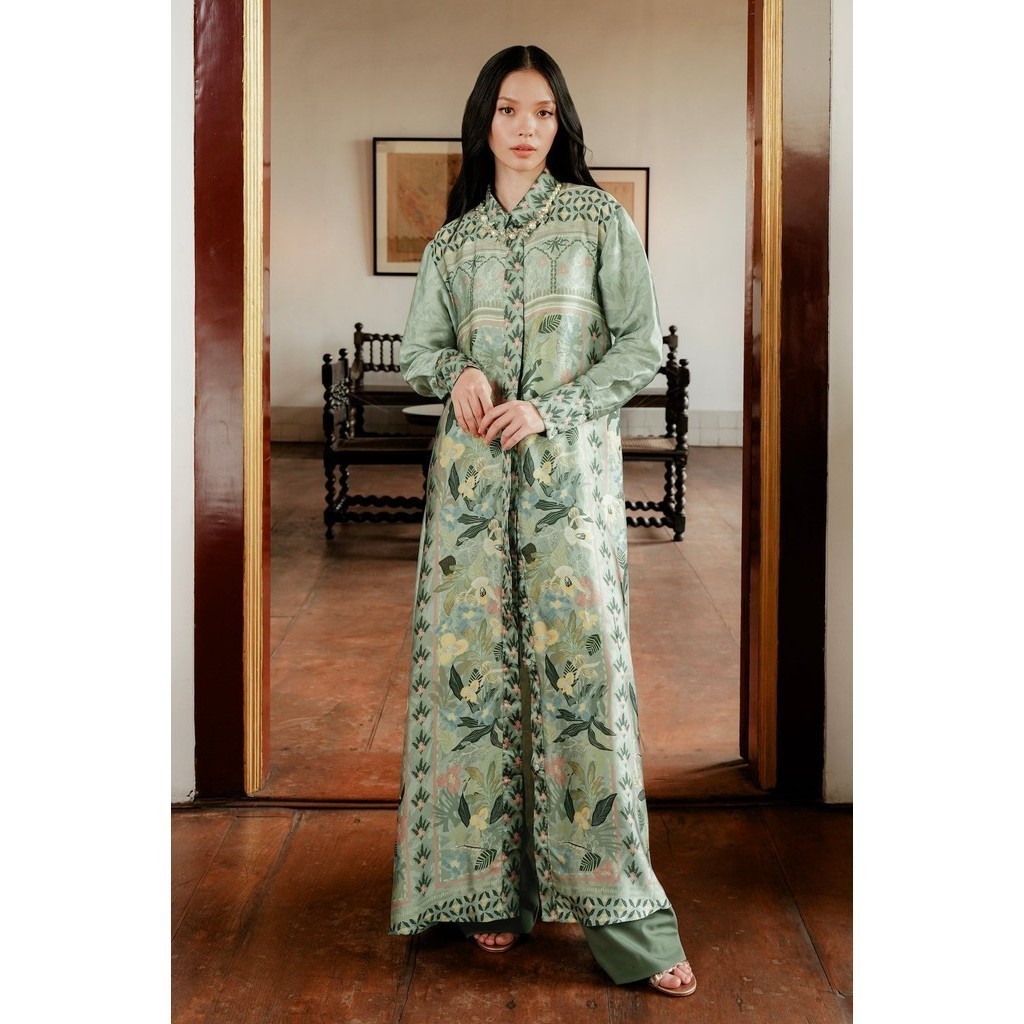 Benang Jarum - Reverie Maxi Dress - Sage