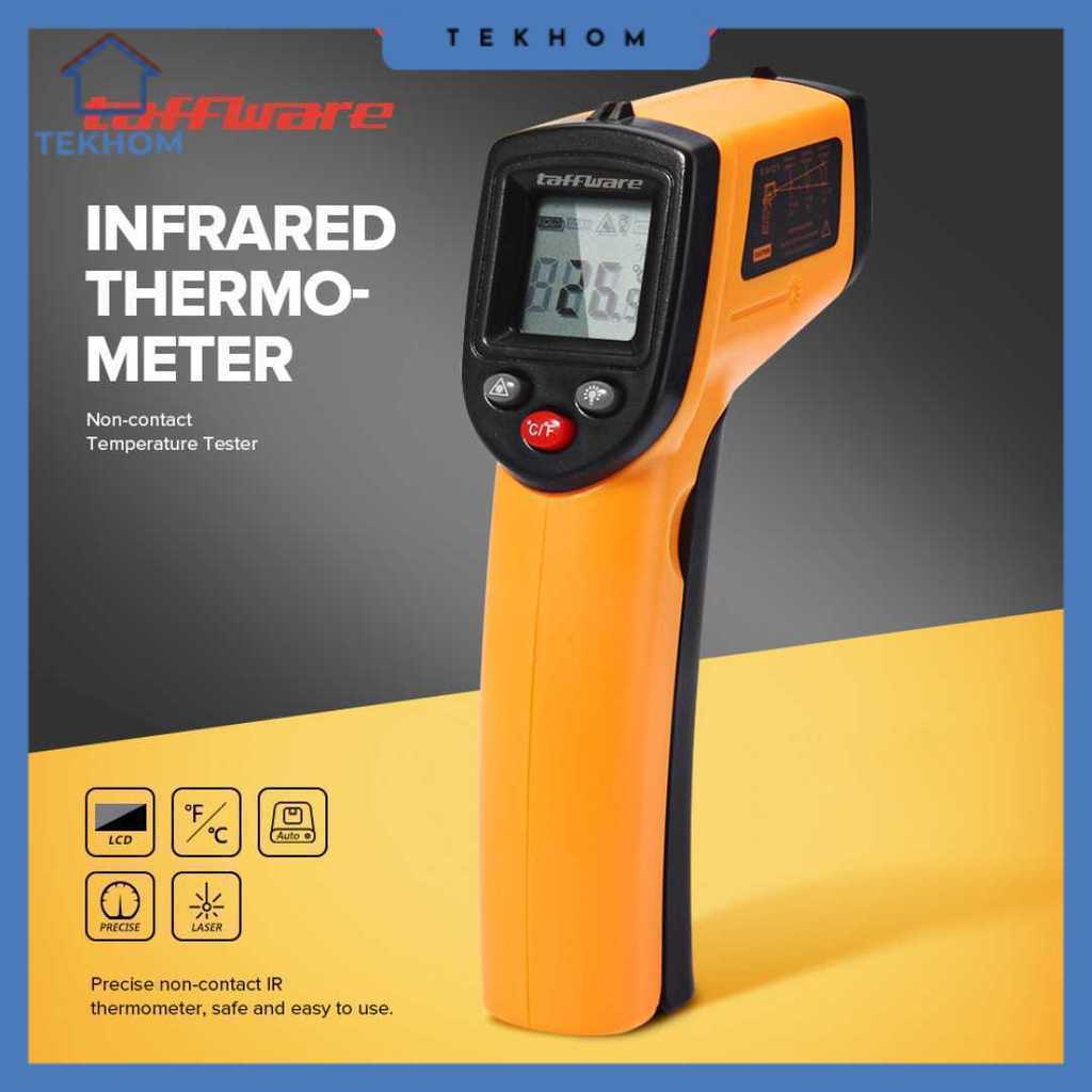 Taffware Thermogun Thermometer Industrial Laser Infrared NonContact - GM320 (CX6000 Series)
