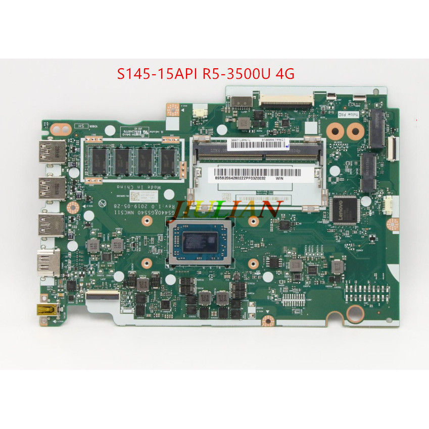 Original MB 5B20S42803 For Lenovo For Idea Pad S145-15API System Board (Motherboard) UMA With Ryzen 