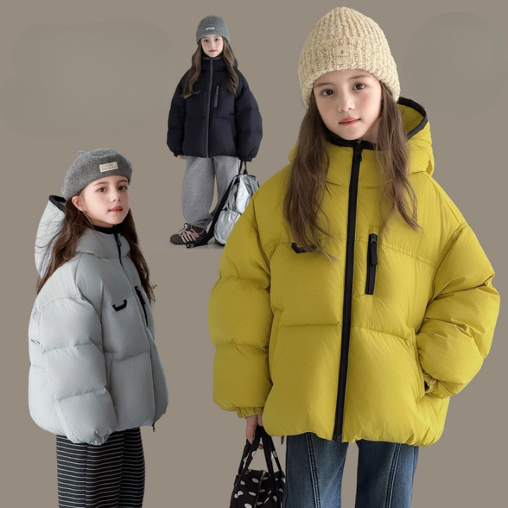 ( TOP3254 / TOP3255 ) Jacket jaket hoodie winter musim dingin anak ultralight water repellent anti a