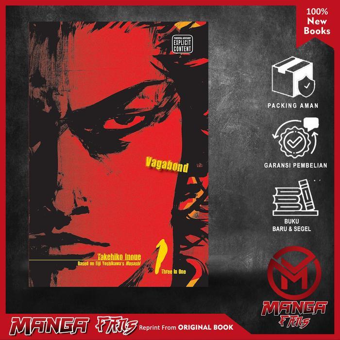 Vagabond (VIZB Edition) Complete Collection Manga Set (Vol 1-12) by by Takehiko Inoue - vol 1