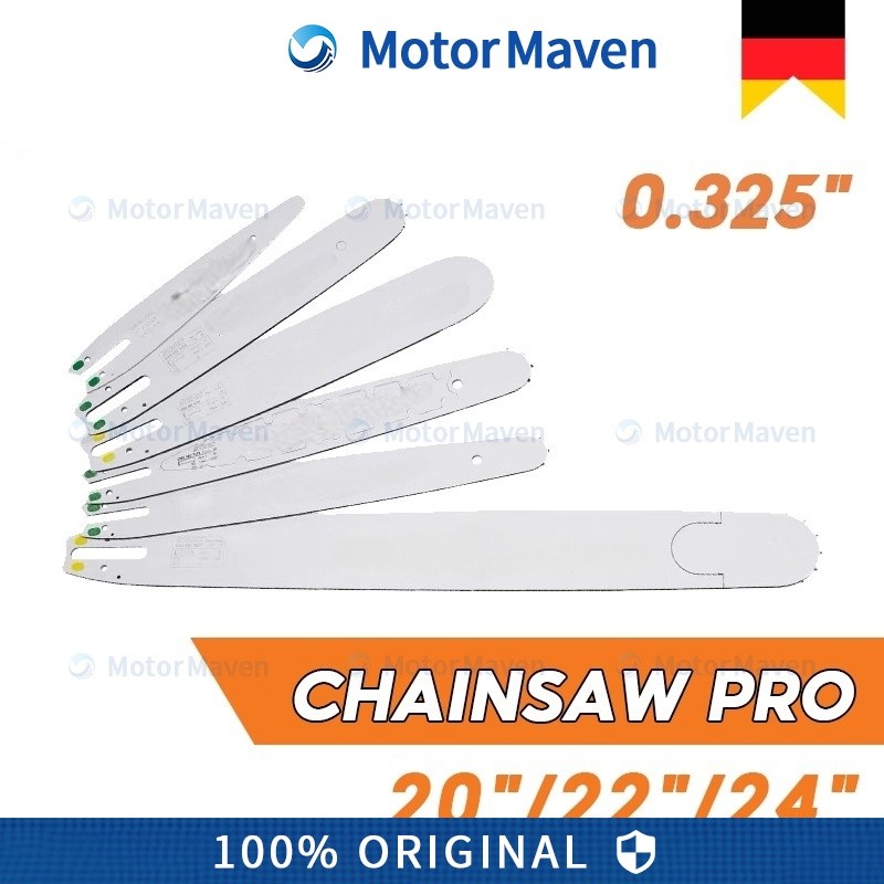 Guide Bar Chainsaw 20/22/24 inch Laser Untuk Mesin Gergaji Kayu