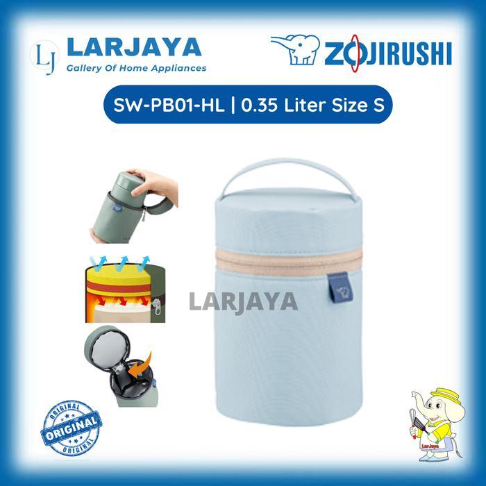 KpBerkah Tas Food Jar Zojirushi (Size S) SW-PB01 | Lunch Jar 0.35 Liter - HL(ICE GREY)